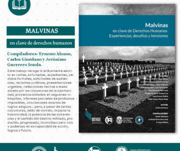 “Malvinas en clave de derechos humanos: Experiencias, desafíos y tensiones”.